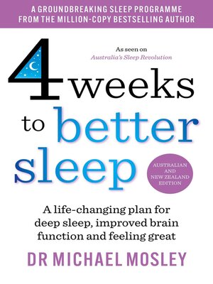 cover image of 4 Weeks to Better Sleep
